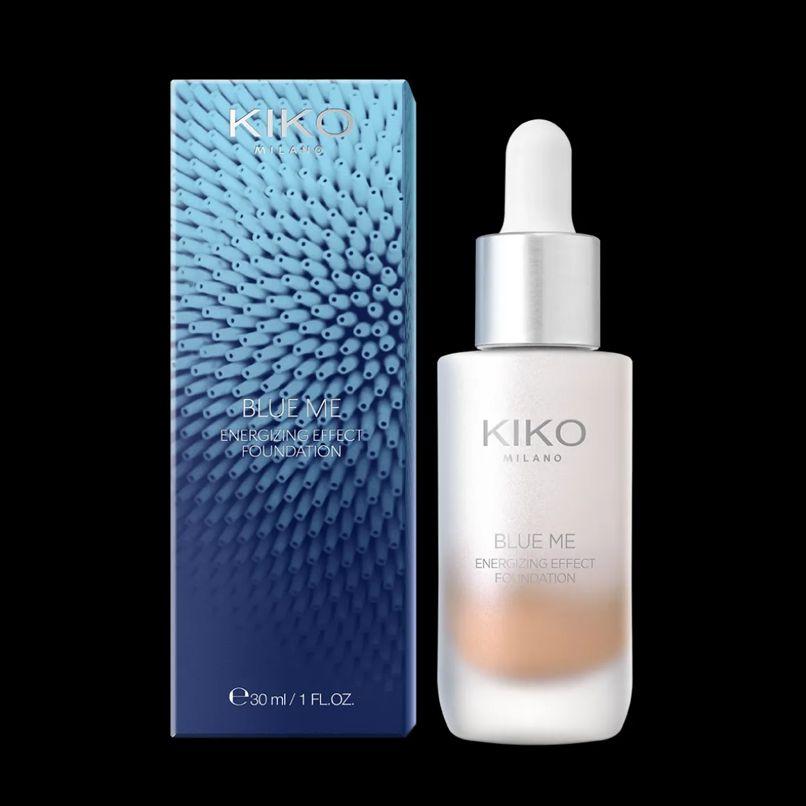 KIKO Milano blue me energizing effect foundation^ Fonds De Teint