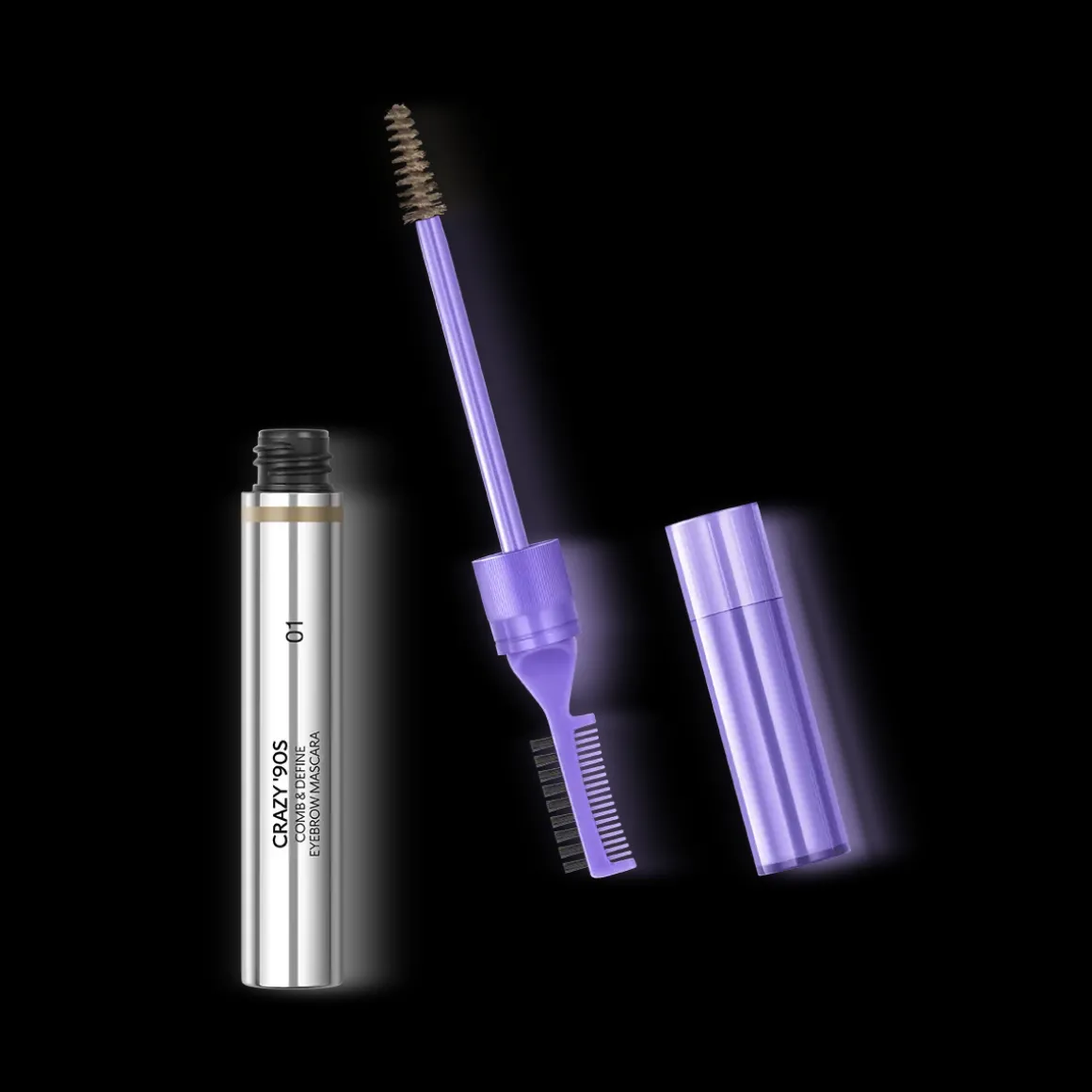 KIKO Milano crazy '90s comb & define eyebrow mascara^ Sourcils