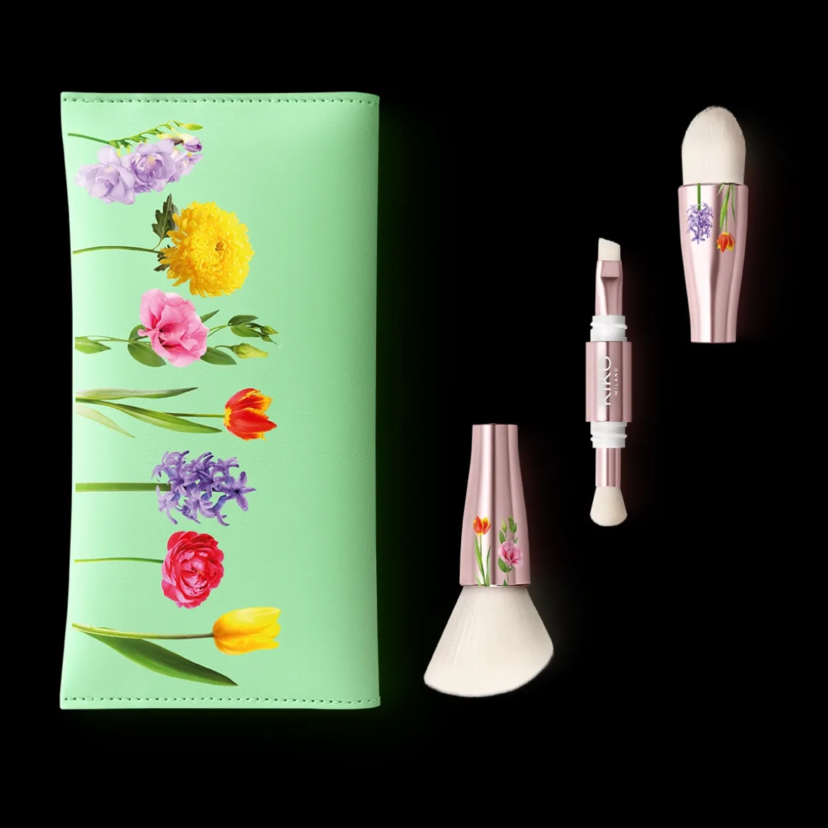 KIKO Milano days in bloom flowery brush set^ Ensembles Et Trousses | Ensembles Et Trousses