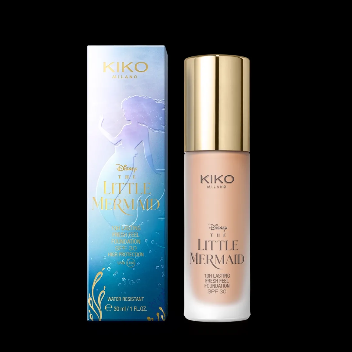 KIKO Milano disney - the little mermaid 10h lasting fresh feel foundation spf 30^ Fonds De Teint