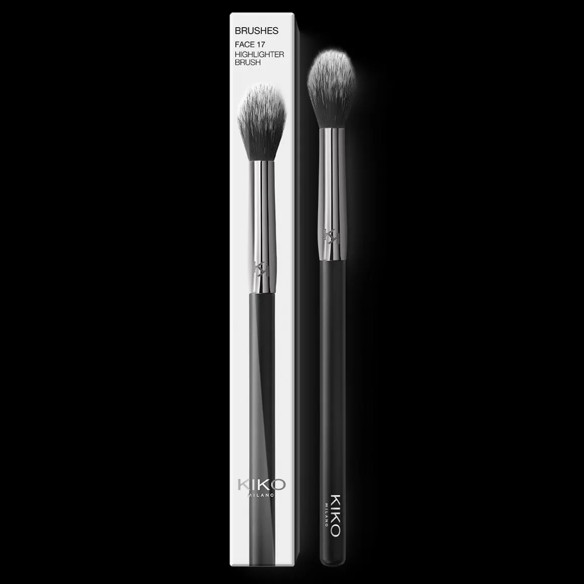 KIKO Milano face 17 highlighter brush^ Pinceaux Visage