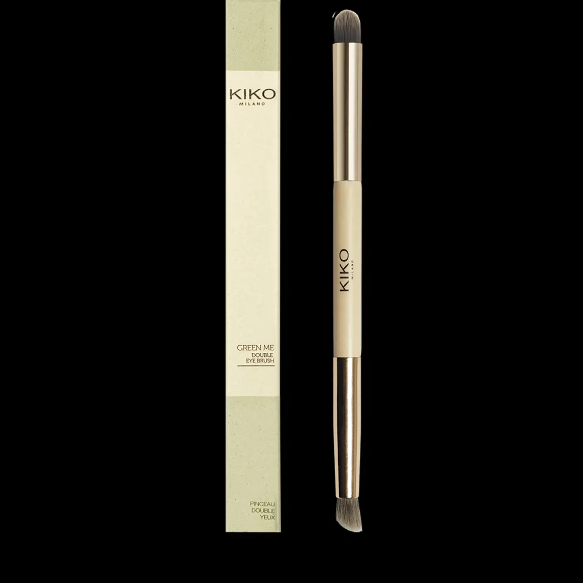 KIKO Milano green me double eye brush^ Pinceaux Yeux