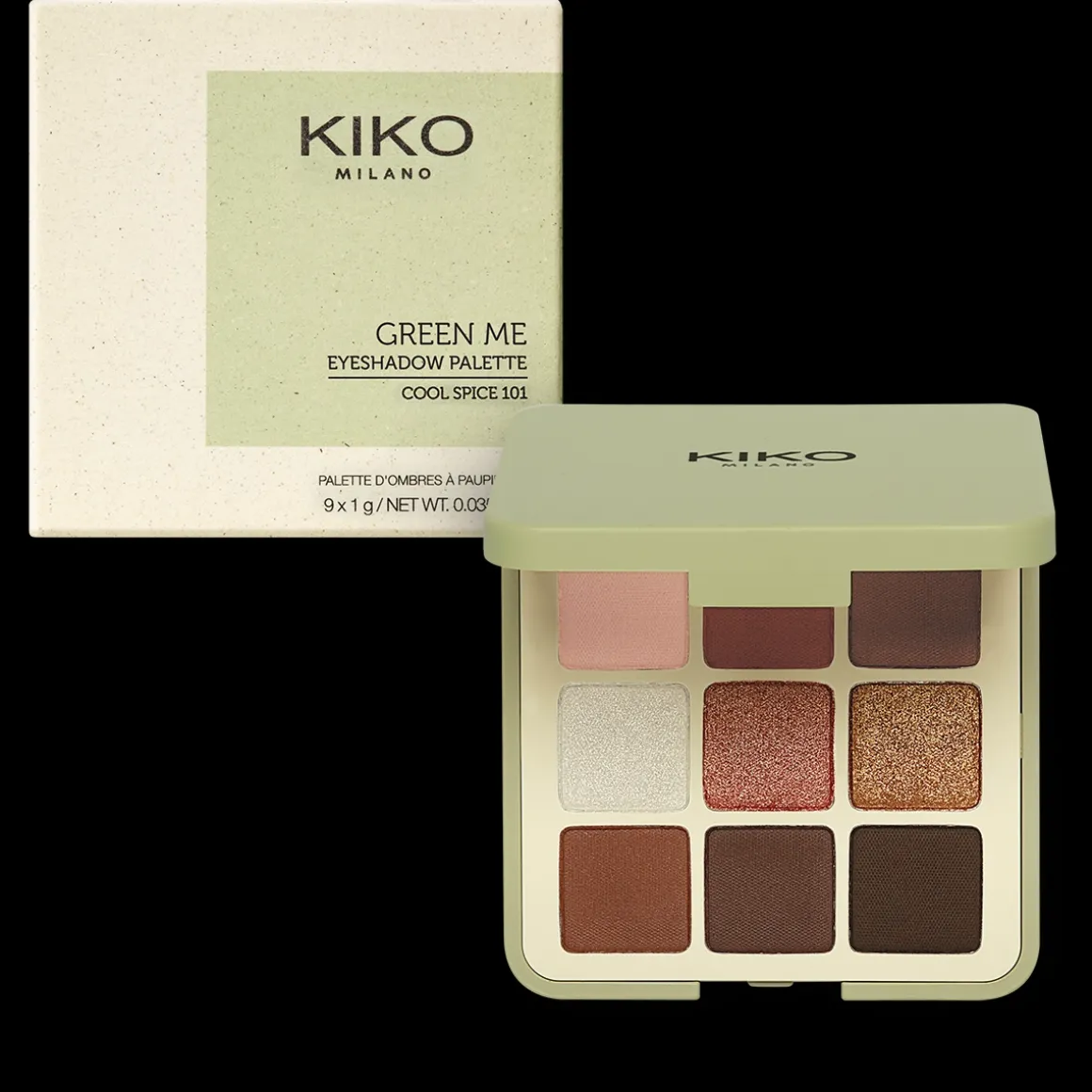 green_me_eyeshadow_palette_3.webp KIKO Milano green me eyeshadow palette^ Palettes Yeux