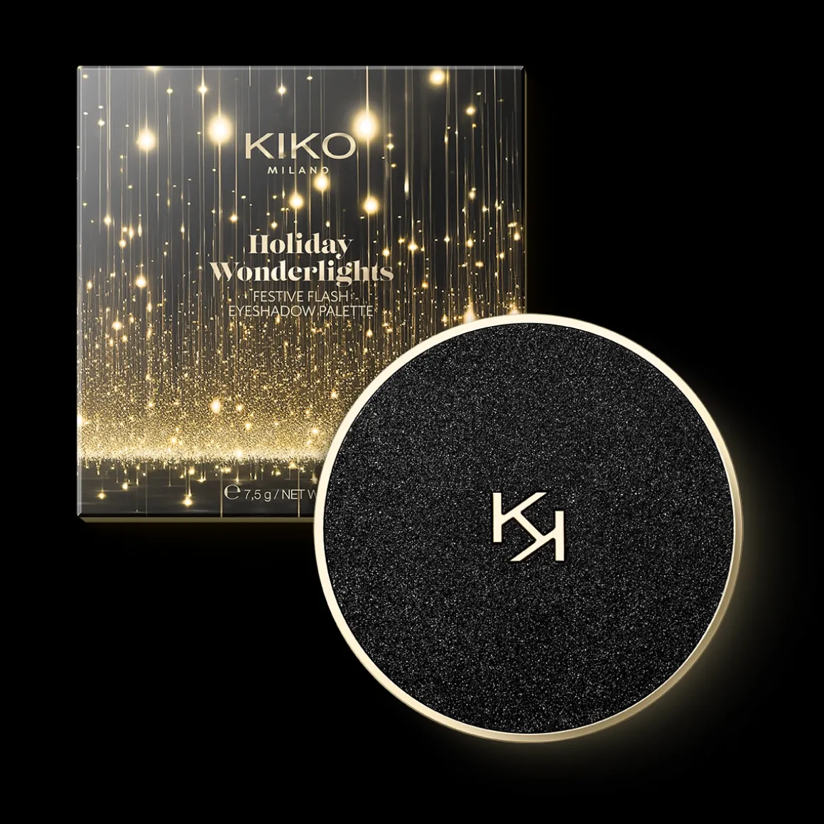 KIKO Milano holiday wonderlights festive flash eyeshadow palette^ Palettes Yeux