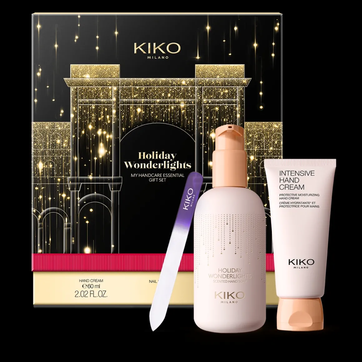 KIKO Milano holiday wonderlights my handcare essential gift set^ Ensembles Et Trousses | Ensembles Et Trousses