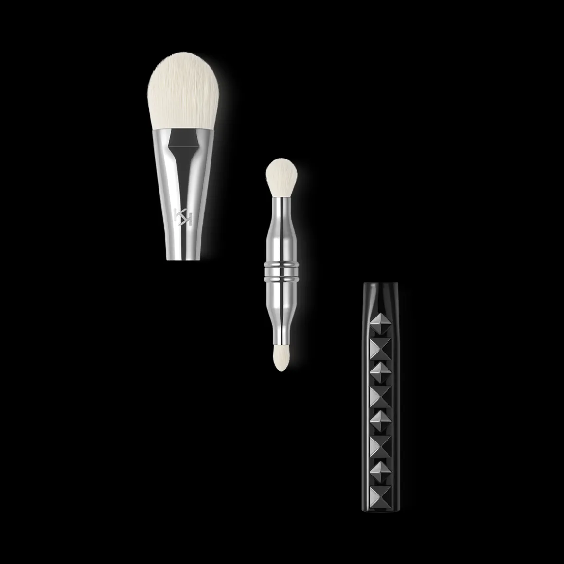 KIKO Milano magnetic nights glam trio face brush^ Pinceaux Visage