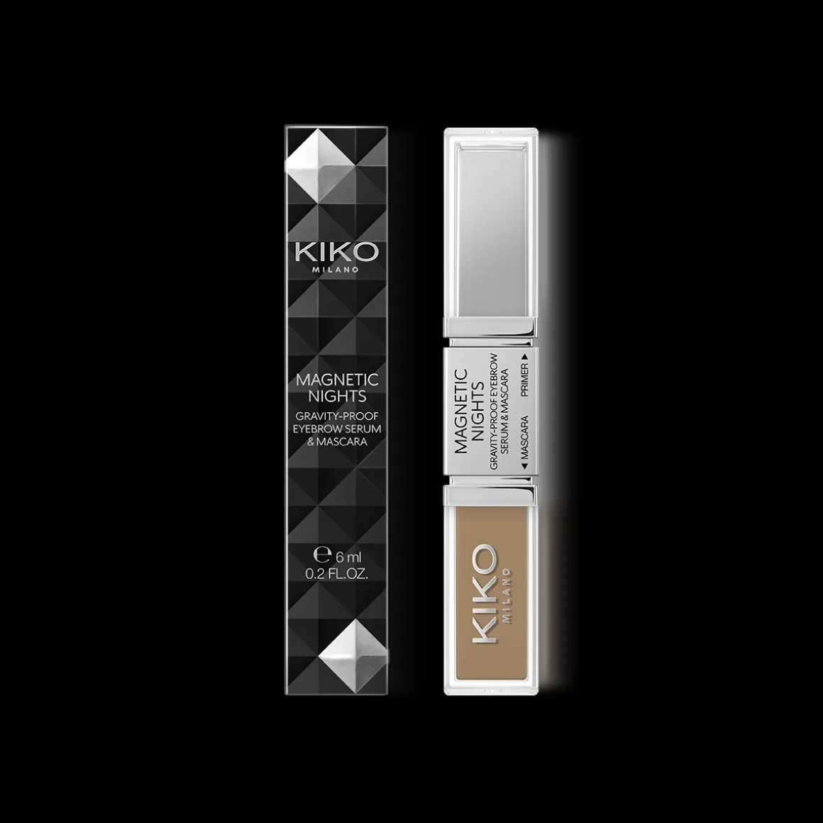 KIKO Milano magnetic nights gravity-proof eyebrow serum & mascara^ Mascaras