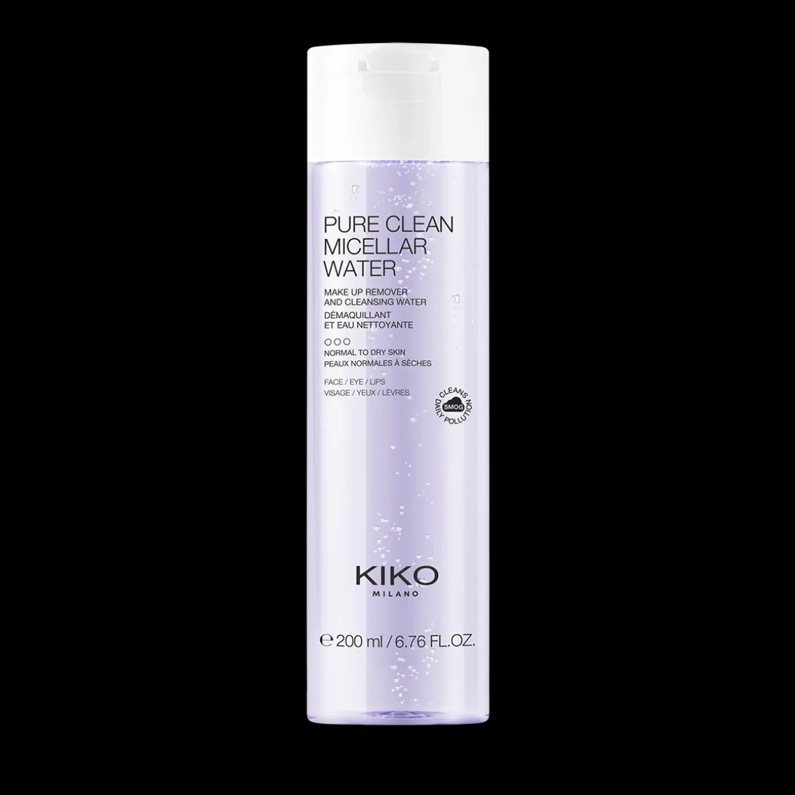 KIKO Milano pure clean micellar water normal to dry 200ml^ Démaquillants